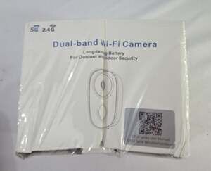 2K QHD Dual-Band Wi-Fi Battery-Powered Out/In Security Camera